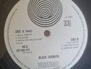 Black Sabbath LP Same UK Vertigo Swirl 1st Press PHILIPS CREDIT & CORRECT COVER
