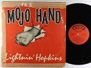 Lightnin' Hopkins - Mojo Hand LP - Fire Mono DG