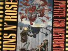 GUNS N’ ROSES APPETITE FOR DESTRUCTION LP VINYL 1987 WITHDRAWN SLEEVE & STICKER