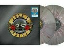 Guns N Roses Greatest Hits City Splatter Grey Vinyl 2x LP Walmart Exclusive