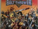 RAR  1st Press 1991 BOLT THROWER: War Master LP Vinyl Album Klapp-Hülle