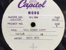 Us Capitol Records Test Acetate Mono The Beach Boys All Summer Long