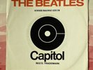 BEATLES FOREVER 45.   NOWHERE MAN.  Canada Capitol 5587.  ORANGE.  MONO.  EX.