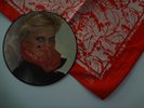 RARE PROMO BANDANA SCARF Olivia Newton John DEEPER THAN THE NIGHT PICTURE DISC