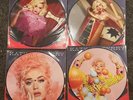 4x smile alternate cover picture disc (#2 #3 #4 & #5) - katy perry vinyl