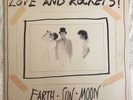 LOVE AND ROCKETS 'Earth Sun Moon' 1987 New Wave Red Label VG++