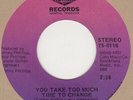 Free Youth You Take Too Much Time To Change Tmi Soul Northern Motown