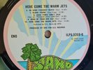 Eno LP Here Come The Warm Jets UK Pink Island Rim 1st Press A-1E B-1E