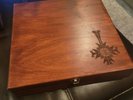 GHOST - WOODEN BOX SET BLACK VINYL HARD ROCK GOTH METAL CARDINAL Copia