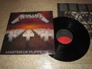 Metallica - Master of Puppets LP  Elektra 60439-1-Original 1986 Allied Pressing