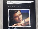 Rick Astley Signed Never Gonna Give You Up Blue 7 inch Vinyl 1577/2500