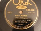 78 Rpm Prewar Jazz Duke Ellington and his Orchestra Misty Morning E Condition