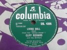 CLIFF RICHARD: LIVING DOLL 1959 COLUMBIA 78RPM EX NICE COPY