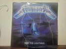 Metallica Ride the lightning LP on megaforce records original with insert rare
