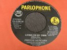 Freddie Mercury Living On My Own Philippines Vinyl 45  Filipino