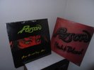 POISON FLESH & BLOOD+ OPEN UP AND SAY...AHH   - 2 ORIGINAL ALBUMS BOTH LIKE NEW