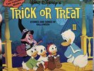 Walt Disney's Trick or Treat Stories And Songs Of Halloween Vinyl 1358 Rare Mask
