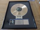 U2 RATTLE AND HUM GOLD SALE AWARD VINYL + TAPE PRESENTED TO LARRY KING ORIGINAL