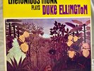 LP: Thelonious Monk, Thelonious Monk Plays Duke Ellington, Original Jazz Classic