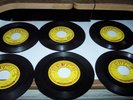 JOHNNY CASH SIX ( 6 ) ORIGINAL SUN RECORDS FROM THE 1950'S ELVIS PAL