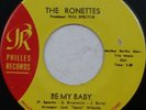 THE RONETTES Be My Baby / Tedesco & Pitman 116 7