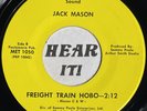 Private Lonesome NC Hobo Loner Country Bopper 45 JACK MASON on METROLINA hear