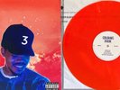 Chance The Rapper Coloring Book Vinyl Record OFFICIAL Red Orange Mix Color Rare