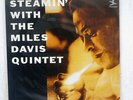 MILES DAVIS STEAMIN' PRESTIGE LPJ-70007 JAPAN INSERT VINYL LP