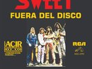 SWEET FUERA DEL DISCO mexico press UNIQUE ART MEXICAN NICE COVER PROMO