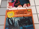 Two Vintage Halloween Vinyl Records, Disney's The Haunted House & Monster Mash