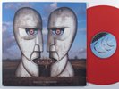PINK FLOYD The Division Bell COLUMBIA LP VG++ red vinyl w/ lyric sheet insert x