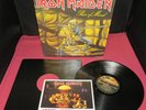 IRON MAIDEN Piece of Mind - G/F + LP + Inner + Insert -EMI, EMA 800 UK 1983 - EX