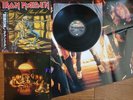 IRON MAIDEN Piece Of Mind Japan LP Complete Set w/ OBI Insert Poster EMS-91057