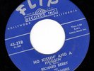 R&B 45 RICHARD BERRY & PHAROAHS No Kissin & A  Huggin / Take The Key FLIP VG+