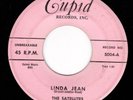 Rockabilly Teen 45 THE SATELLITES Linda Jean / Rockateen CUPID VG+ Original