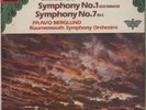 HMV Greensleeve ESD 7095 Sibelius, Symphonies No. 1 & No. 7 (Berglund/ BSO) LP