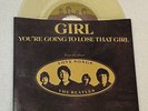 BEATLES Rare 45 rpm GIRL b/w YOU'RE GOING TO LOSE THAT GIRL w/PS Clear Vinyl - M
