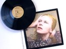 VINTAGE VINYL DAVID BOWIE HUNKY DORY LP +PHOTO EX+ ANDY WARHOL CHANGES QUICKSAND