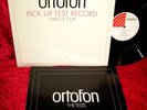 NM+ ORTOFON PICK UP TEST RECORD DIRECT CUT LOOKS UNPLAYED SEE PHOTOS COVER EXC++