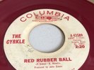 RARE WLP Red Vinyl Cyrkle Red Rubber Ball PROMO Paul Simon