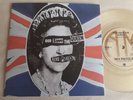 SEX PISTOLS - GOD SAVE THE QUEEN / NO FEELING UK A&M CLEAR VINYL CUSTOM SLEEVE