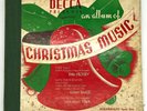 Christmas Music Decca 159 Two 78 rpm 1940 Record Set Bing Crosby Kenny Baker HTF
