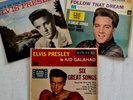 3 x Elvis Presley EPs - Follow That Dream / Peace In The Valley / Kid Galahad