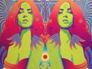 SEEDY JEEZUS - S/T Limited Edition Stereo Blue Slate Vinyl LP RECORD RARE/MINT