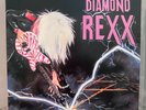 DIAMOND REXX Land of the Damned LP 1986 Island ORIG US PRESS EX/VG+ hair metal