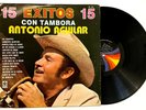 ANTONIO AGUILAR 15 Exitos Con Tambora LP Vinyl 1986 Mexico LAMBERTO QUINTERO