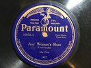 78 rpm Ida Cox Paramount 12053 in V+ Hear