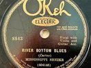 MISSISSIPPI SHEIKS OKEH  River Bottom Blues/ Baby Keeps Streaming Lovin’ On Me