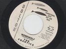 SURF GARAGE HALLOWEEN INSTROS 45 - FRANTICS - WEREWOLF  - HEAR 1959 PROMO DOLTON