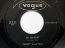 45T JOHNNY HALLYDAY NOT GET OUT / OH OH BABY 1961 DANEMARK